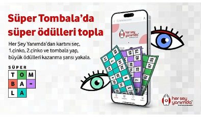 Vodafone Her Şey Yanımda’da Tombala Heyecanı Başladı