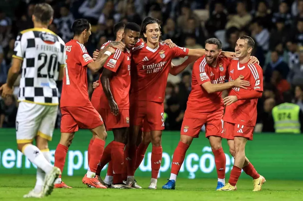 Benfica’dan Boavista’ya 3-0’lık galibiyet