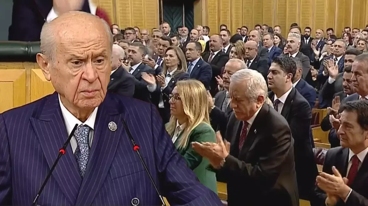 Bahçeli’nin FETÖ elebaşı ile ilgili sözleri salonu ayağa kaldırdı