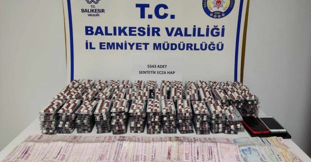 Balıkesir’de uyuşturucu operasyonu: 4 tutuklama