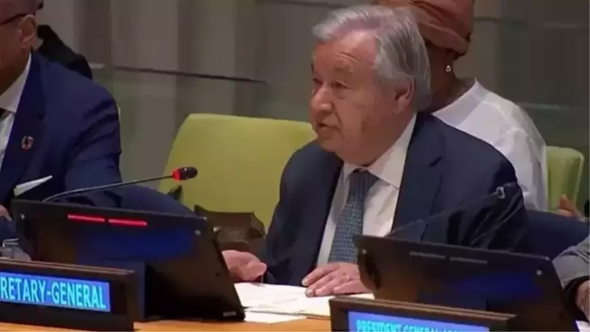 Guterres’ten Orta Doğu İçin Barış Çağrısı